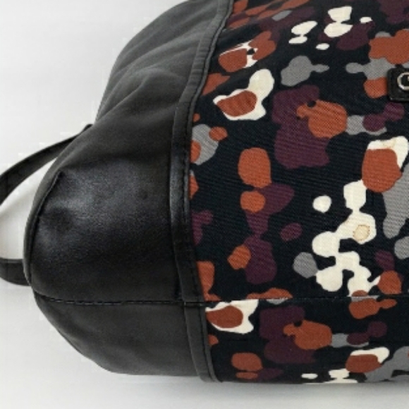 Coach Park Splatter Print Convertible Bag - Picture 9 of 13